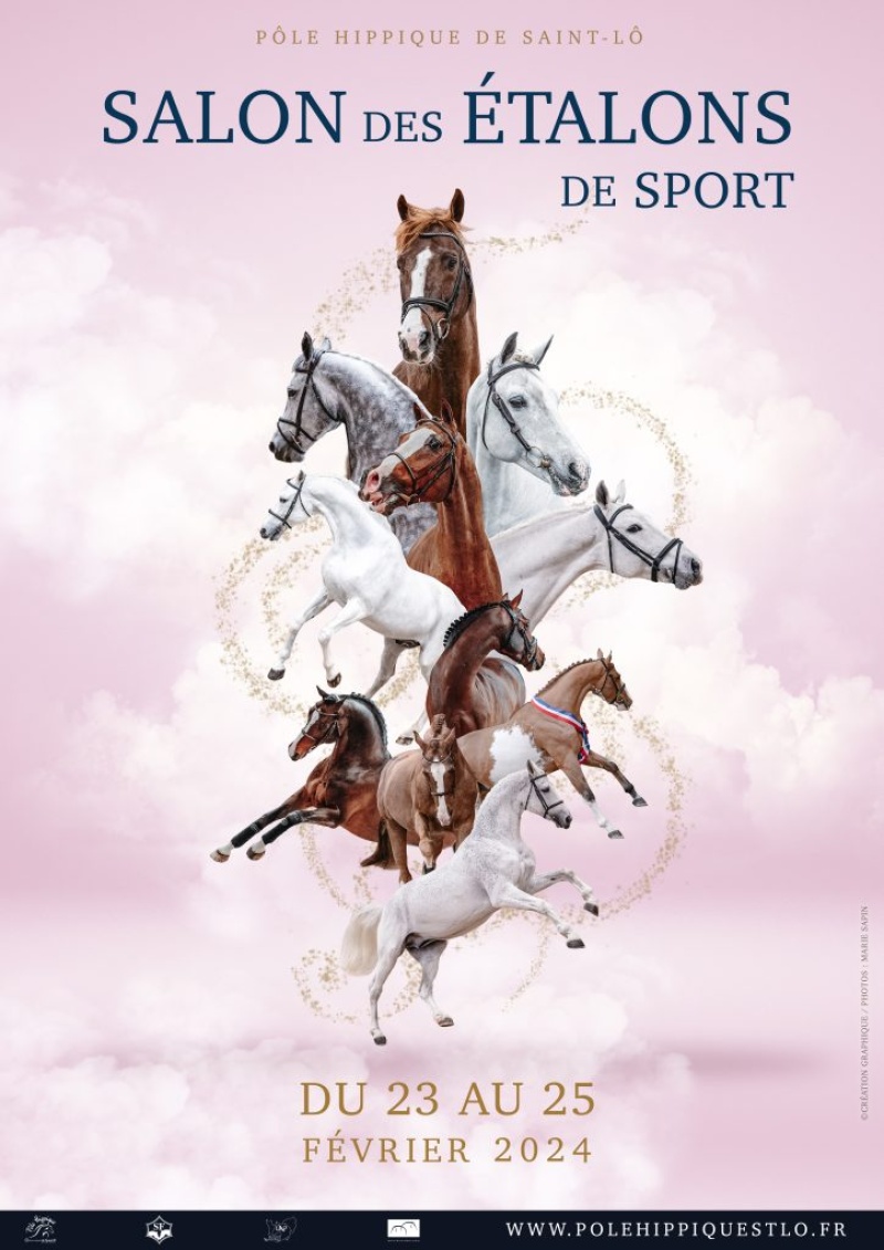 Rendez-vous les 23, 24 et 25 février 2024 pour le Salon des Étalons de Sport